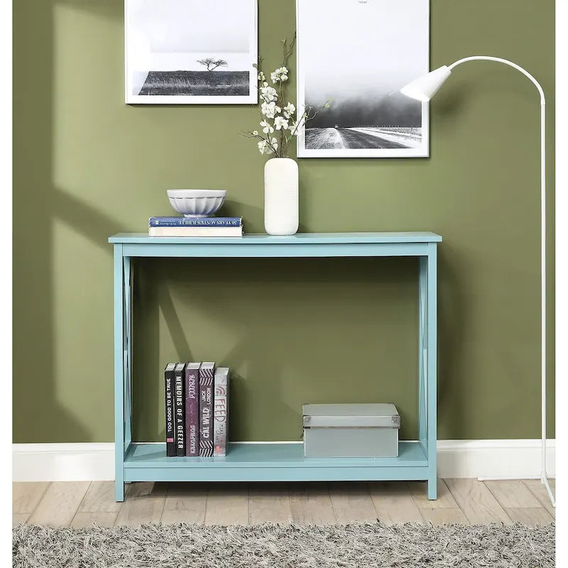 Console Table with Shelf