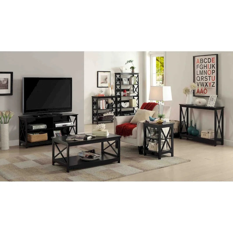 Console Table with Shelf