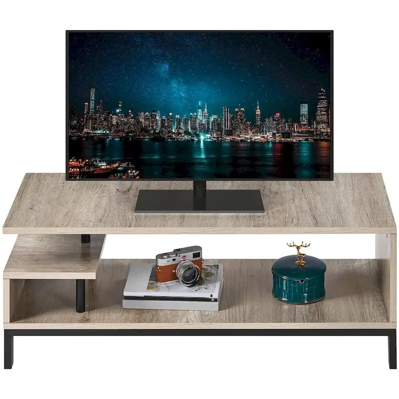 Wooden Small Space TV Stand for Living Room