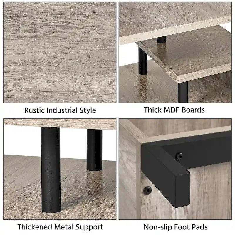 Wooden Small Space TV Stand for Living Room