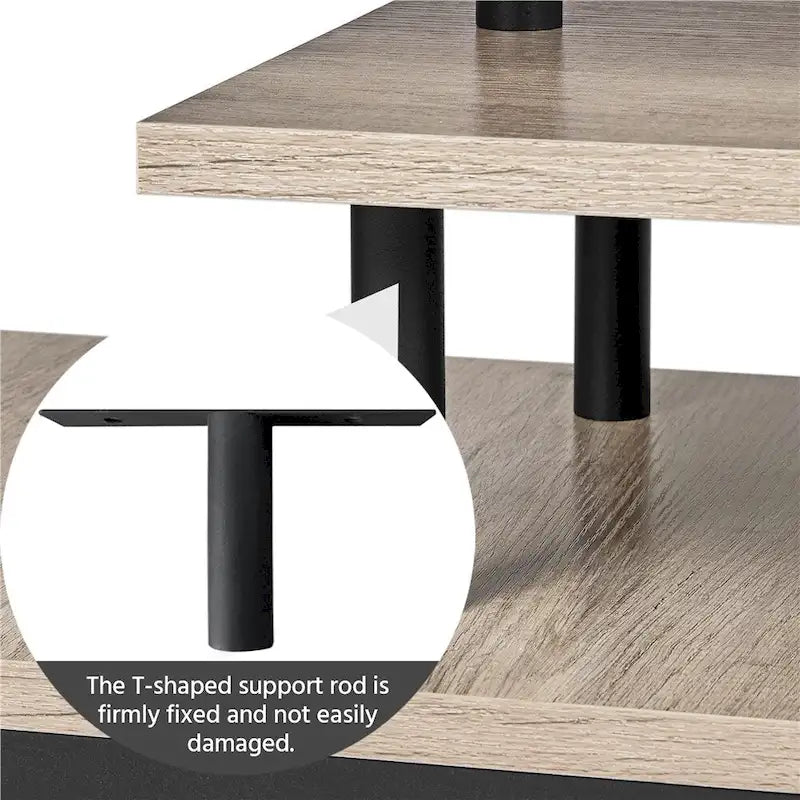 Wooden Small Space TV Stand for Living Room