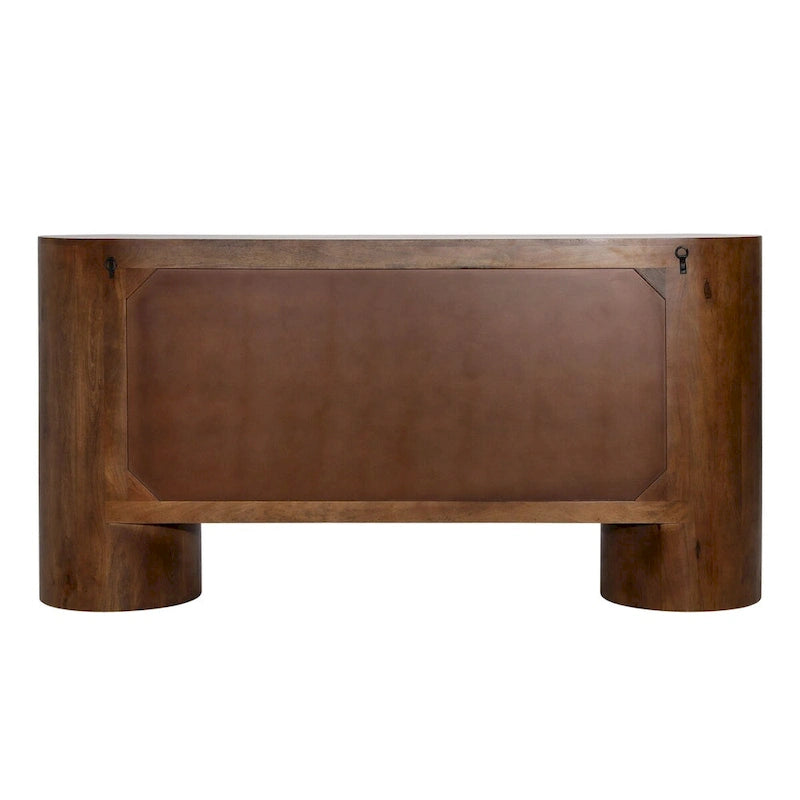 67-Inch Wide Sideboard, Medium Brown